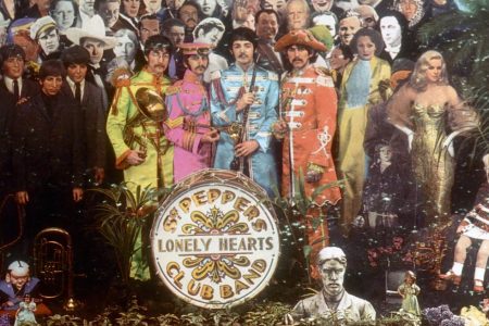 JUNE 1:  Album cover designed by art director Robert Fraser for rock and roll band "The Beatles" album entitled "Sgt. Pepper's Lonely Hearts Club Band" which was released on June 1, 1967. (Photo by Michael Ochs Archives/Getty Images)