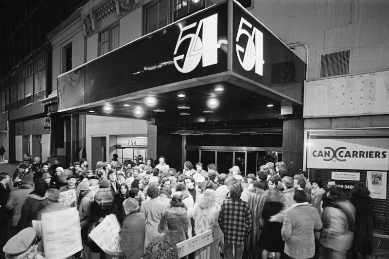 Manhattan's reknowned disco and nightclub Studio 54 is located at 254 West 54th Street. (Photo by michael norcia/Sygma via Getty Images)