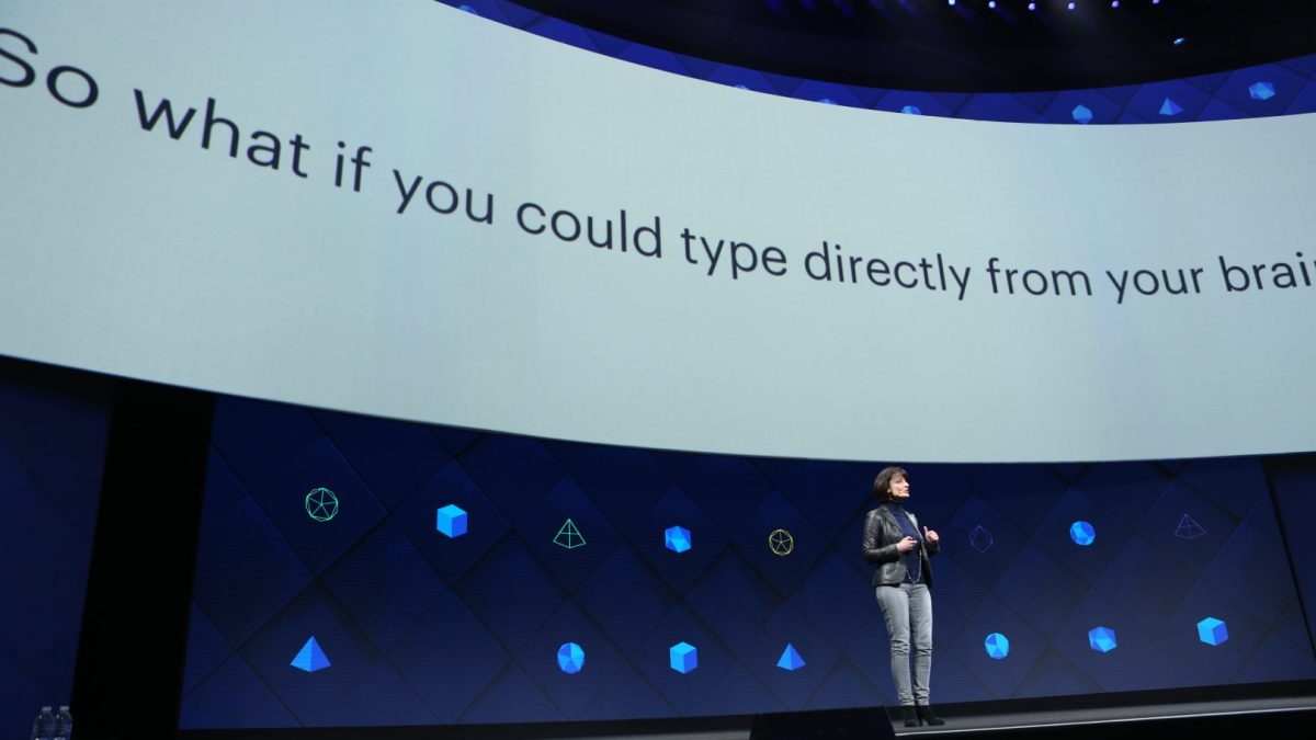 Facebook Unveils Plan for Typing via Mind Control and Hearing Through