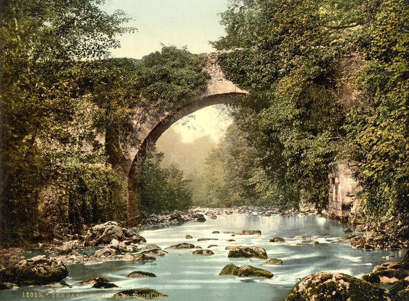 The Dargle Bridge. County Wicklow, Ireland (Library of Congress)