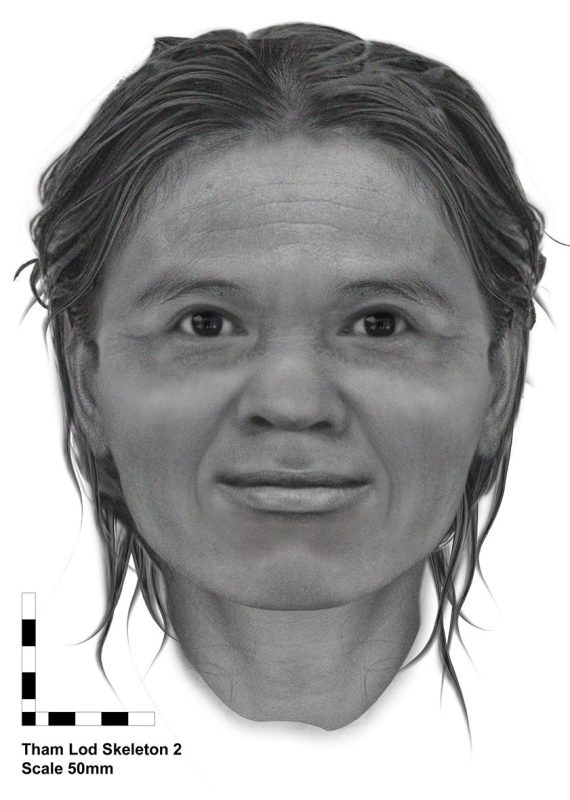 Stone Age Woman From Thailand's Face Reconstructed