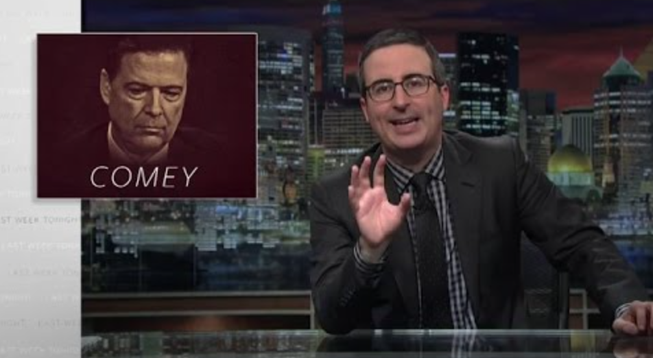 John Oliver on "Last Week Tonight."
