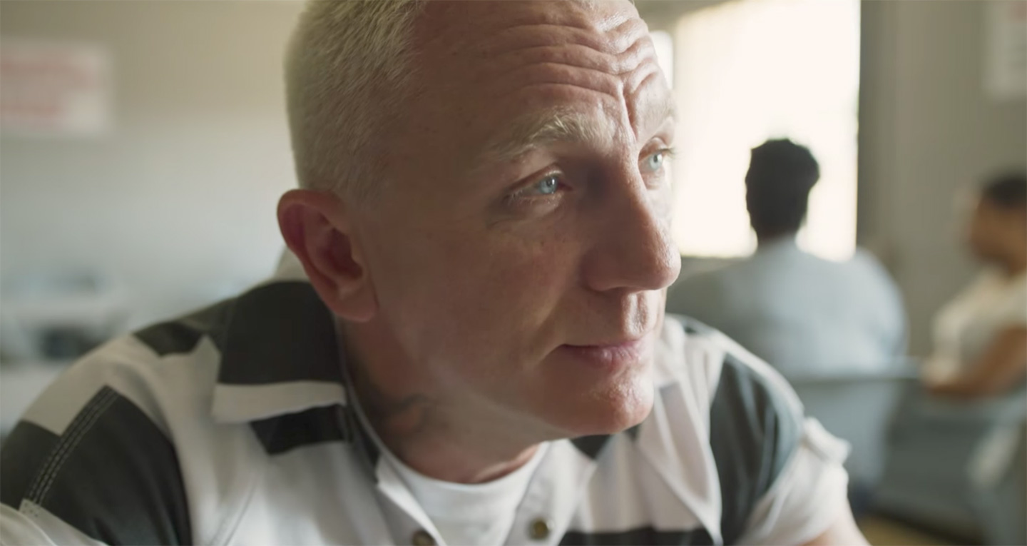 Daniel Craig as 'Joe Bang' in 'Logan Lucky.'