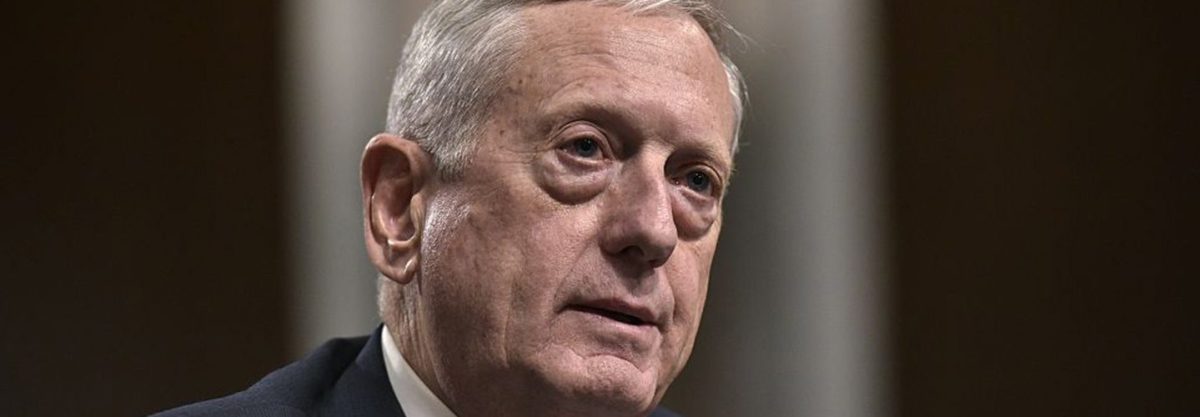 Retired Marine Corps general James Mattis testifies before the Senate Armed Services Committee on his nomination to be the next secretary of defense in the Dirksen Senate Office Building on Capitol Hill in Washington, DC on January 12, 2017.