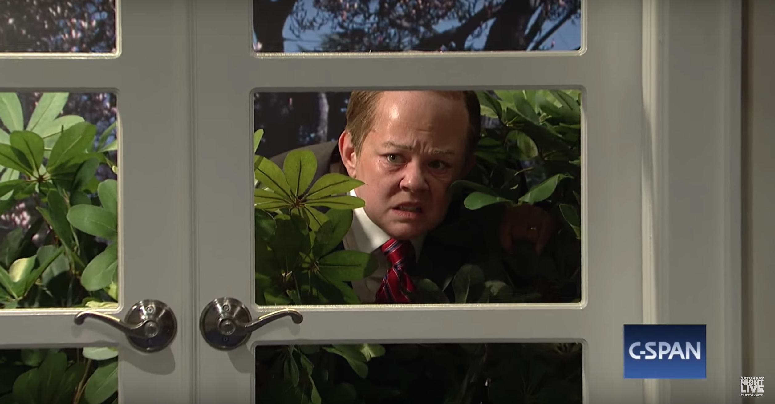Melissa McCarthy as Sean Spicer on 'SNL'.