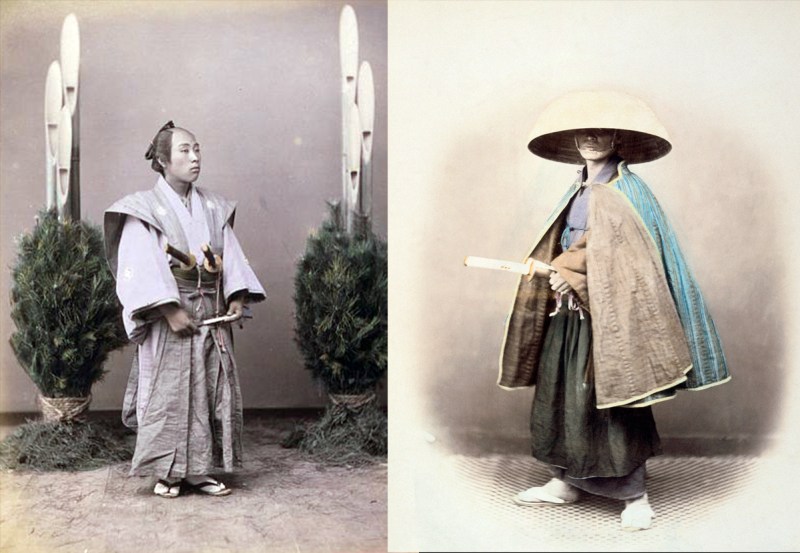 Japanese Samurai Color photos