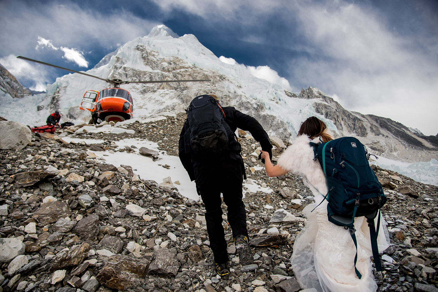 Wedding on Mount Everest 