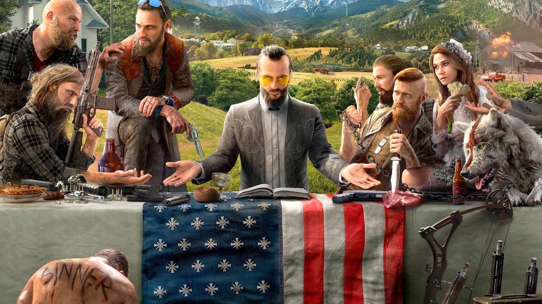 The villains in 'Far Cry 5' are Americans. (Ubisoft)