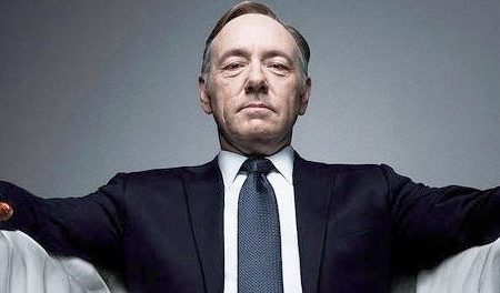 Kevin Spacey as Frank Underwood on 'House of Cards.'