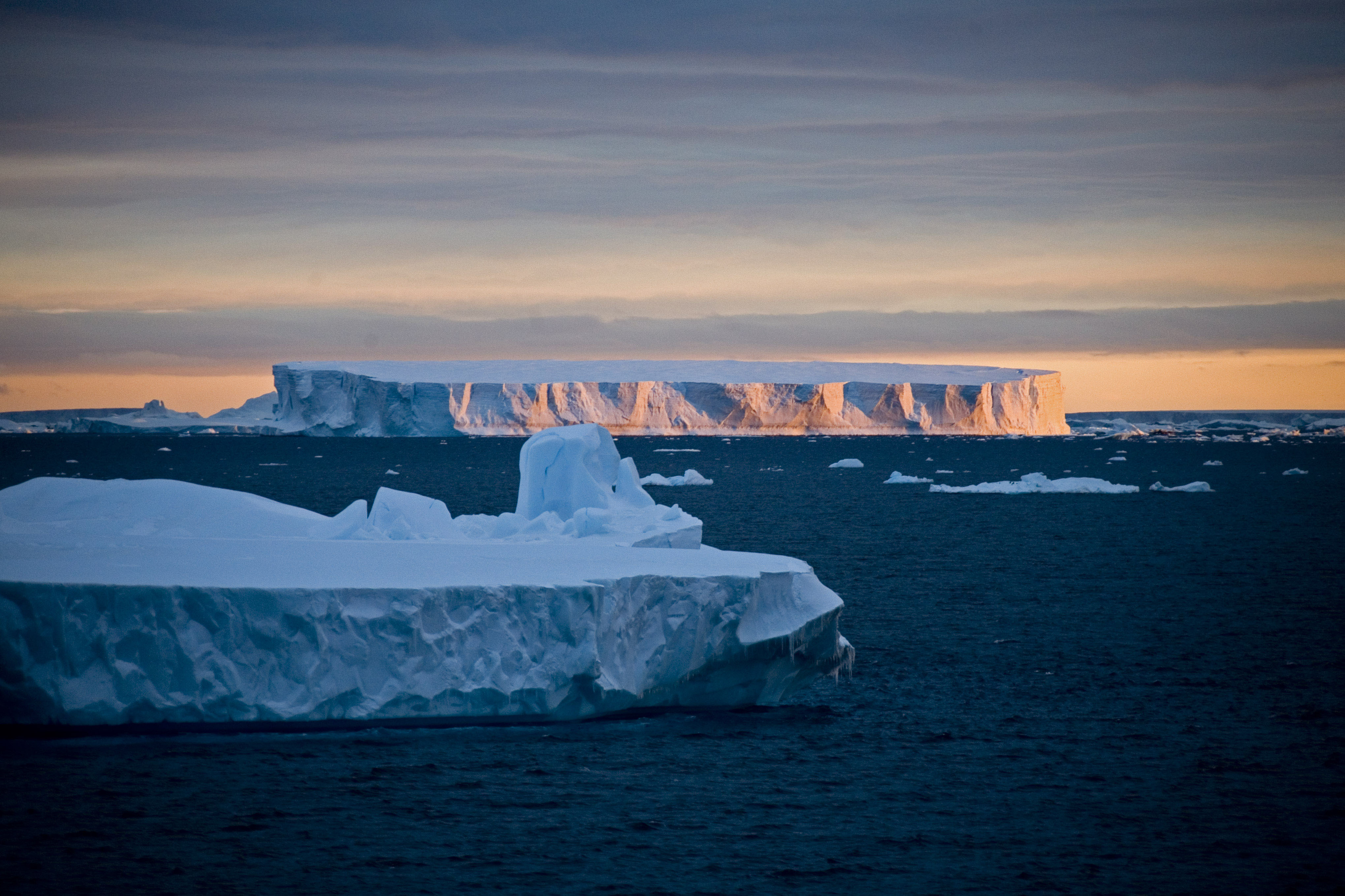 Recently discovered landmasses underneath polar ice could pose a threat to the stability of Antarctica. (Michel Setboun/Getty Images)