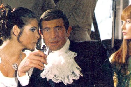 George Lazenby as James Bond
