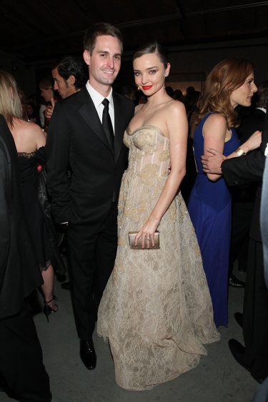 Victoria's Secret Angel Miranda Kerr and husband Evan Spiegel