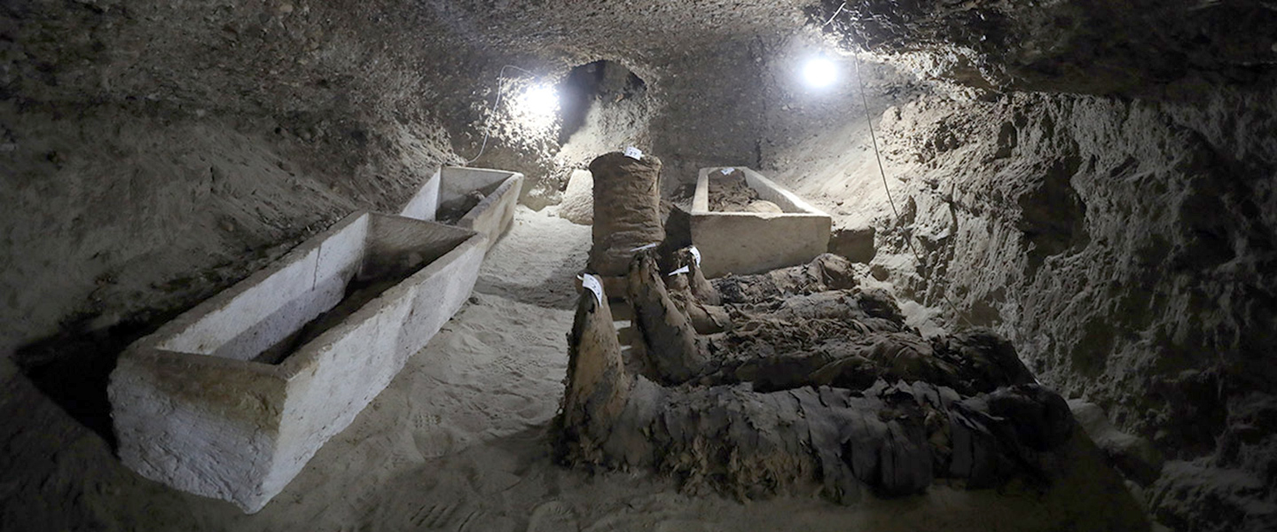 New discovered mummies in Minya