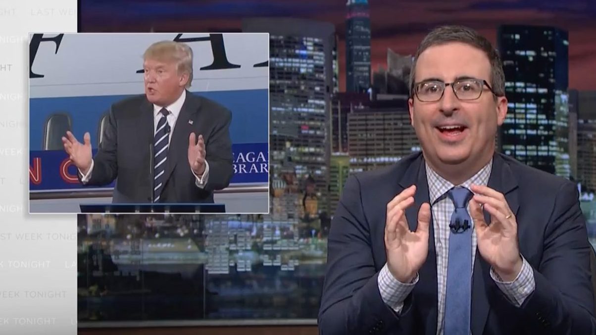 John Oliver on 'Last Week Tonight.' June 25, 2017.