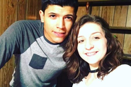 The couple, who share a three-year-old daughter and have another baby on the way, were working toward YouTube fame when the horrific incident occurred. (Monalisa Perez/Facebook)