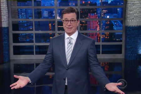 Stephen Colbert hosting the 'Late Show,' June 29, 2017. (CBS/YouTube)