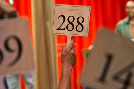 What Goes on at Napa's Most Baller Wine Auction