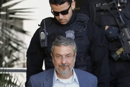 Brazil's Former Finance Minister Antonio Palocci under arrest in Curitiba, Brazil. He is just one of many politicians caught up in a scandal that has already seen one president impeached. (Paulo Lisboa/Brazil Photo Press/LatinContent/Getty Images)