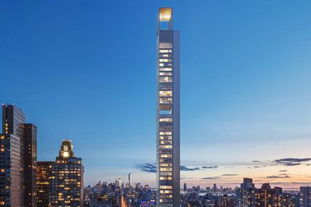 Russian Architecture Firm Unveils Concept Art for 1,001-Foot-Tall NYC Skyscraper