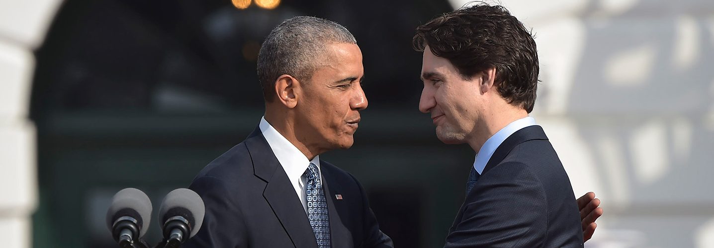 Obama, Trudeau Have Casual Dinner Summit