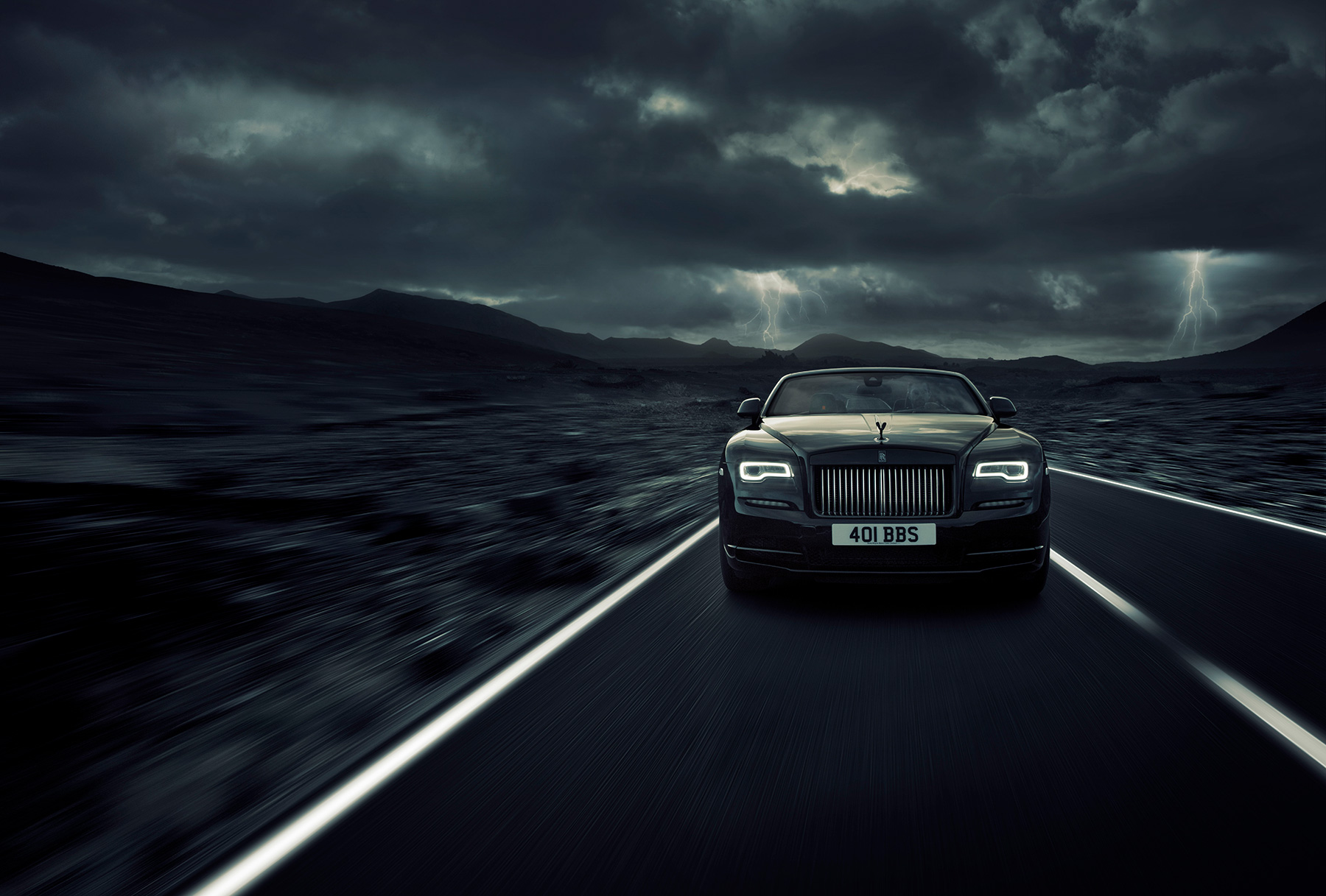 Rolls-Royce Gets in Touch With Its Dark Side With Dawn Black Badge