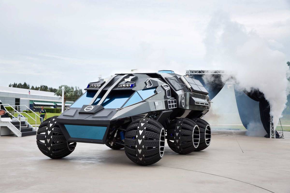 Concept for NASA's Mars Rover Vehicle (Kennedy Space Center)