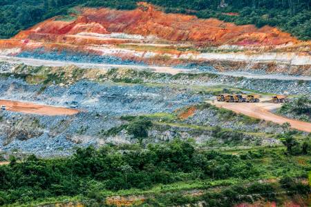 Mining operations for cobalt in Congo face competition to keep up with the battery demand. (Getty Images)