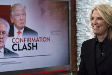 Greta van Susteren appears on the premiere episode of "For the Record with Greta" on MSNBC in Washington, D.C.