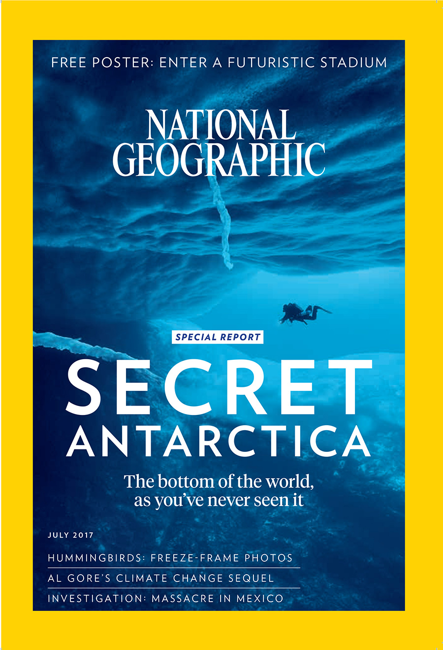 July issue of National Geographic magazine