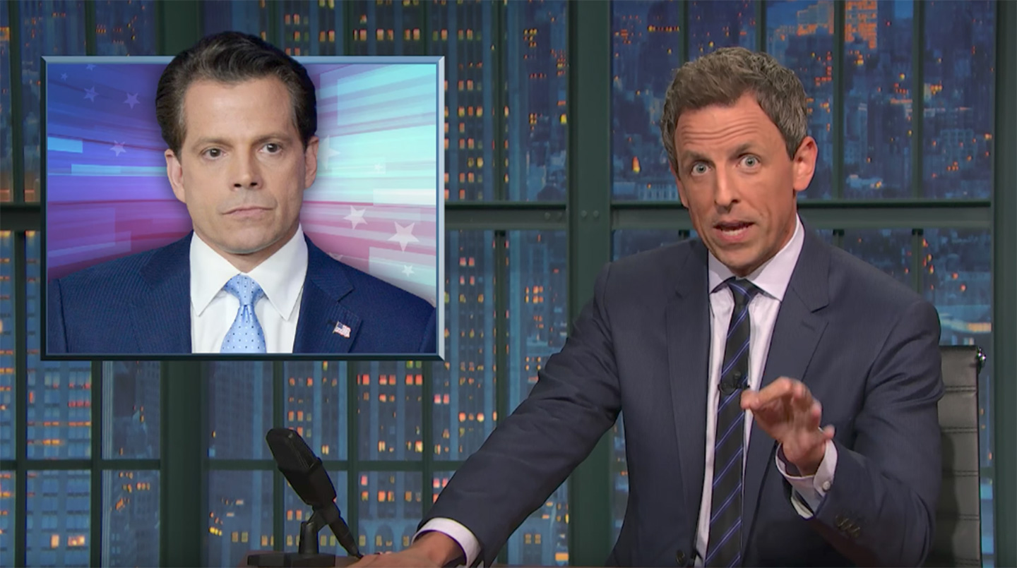 Seth Meyers on July 27, 2017.