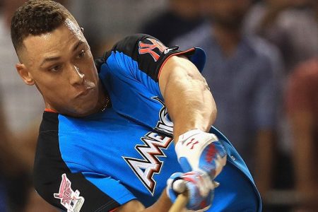 Aaron Judge Bests Field at 2017 Home Run Derby