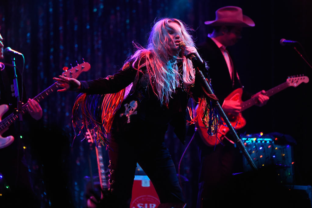 Kesha performs onstage during the 2017 Firefly Music Festival on June 17, 2017 in Dover, Delaware. (Photo by Kevin Mazur/Getty Images for Firefly)