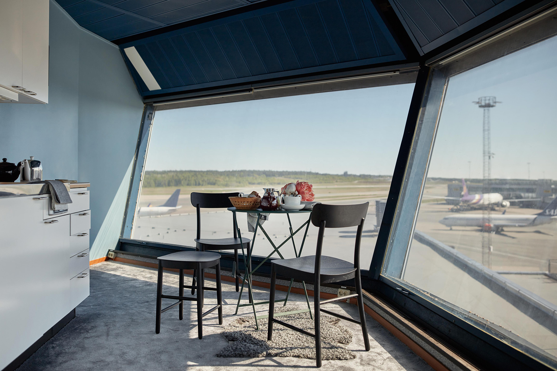 Stay in a Luxury Air Traffic Control Tower for a Night