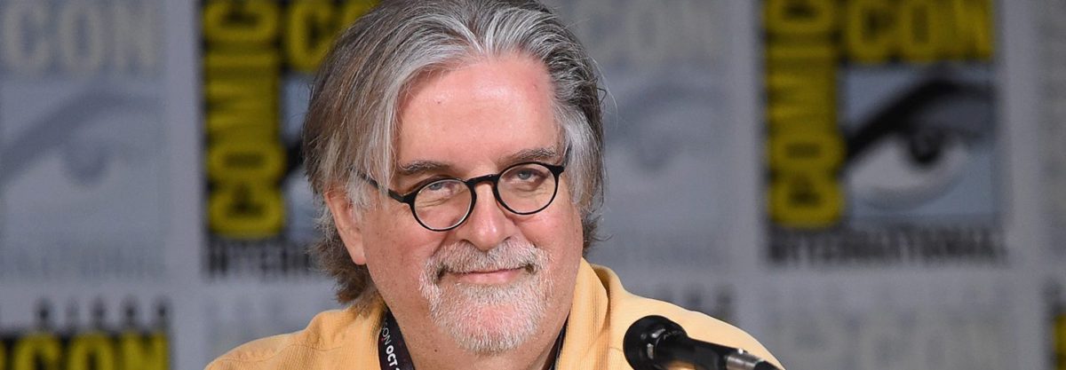 Writer/producer Matt Groening attends "The Simpsons" panel during Comic-Con International 2017 at San Diego Convention Center on July 22, 2017 in San Diego, California.