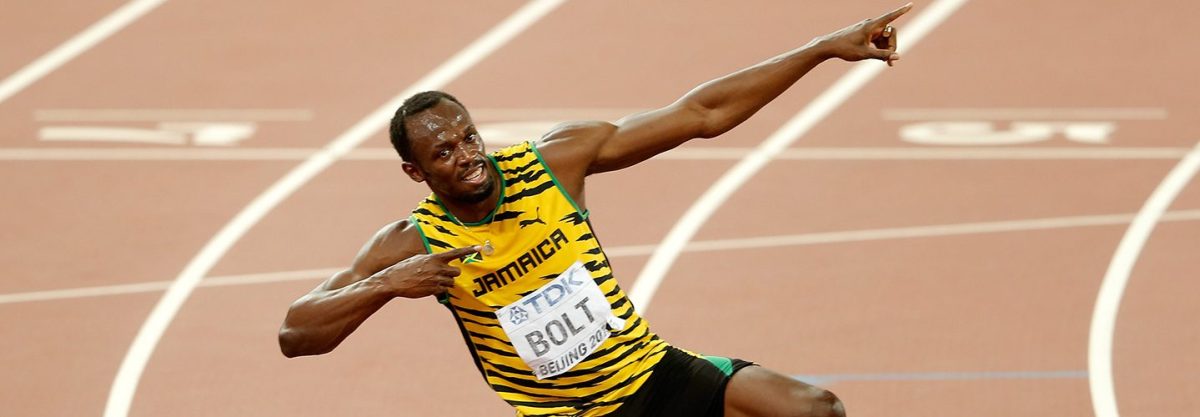 Studying Usain Bolt's Uneven Stride on the Eve of His Retirement