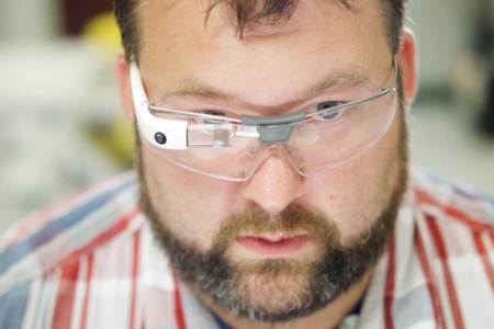 Google's hoping it will find success the second time around by giving Glass to factory workers. (AGCO)