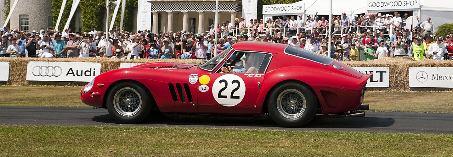 1962 Ferrari 250 GTO, (owner/entrant Nick Mason) The Festival of Speed at Goodwood 13th July 2013 (Michael Cole/Corbis via Getty Images)