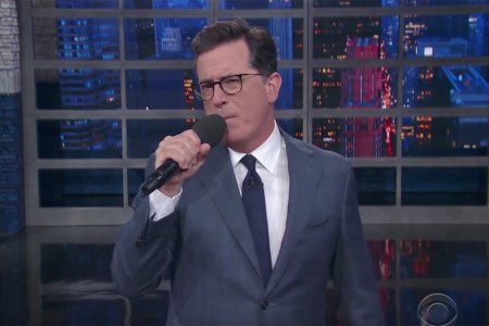 Stephen Colbert on the 'Late Show.' July 31, 2017. (YouTube/CBS)