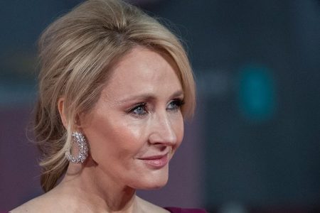 Author J.K. Rowling.
