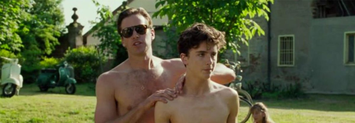 Armie Hammer and Timothée Chalamet in "Call Me By Your Name."