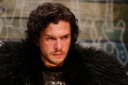 Kit Harrington as Jon Snow.