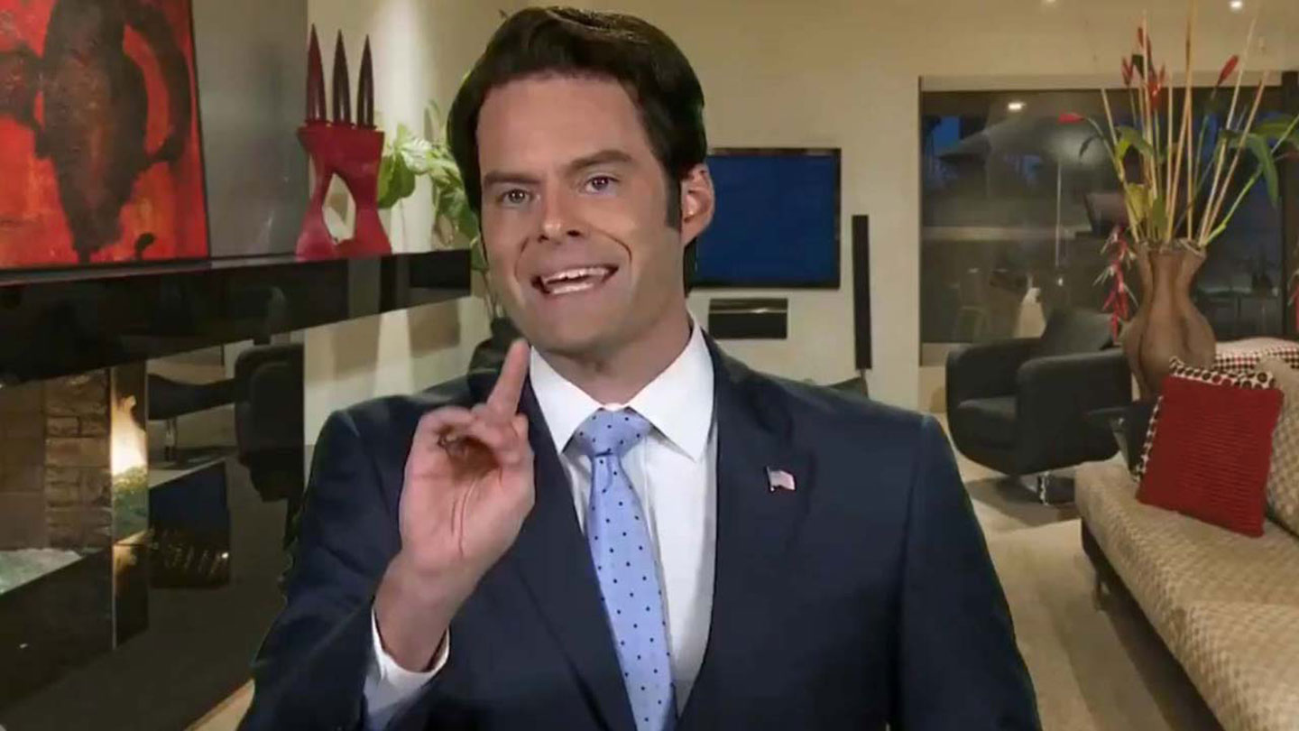 Bill Hader as Anthony Scaramucci on "Summer SNL."