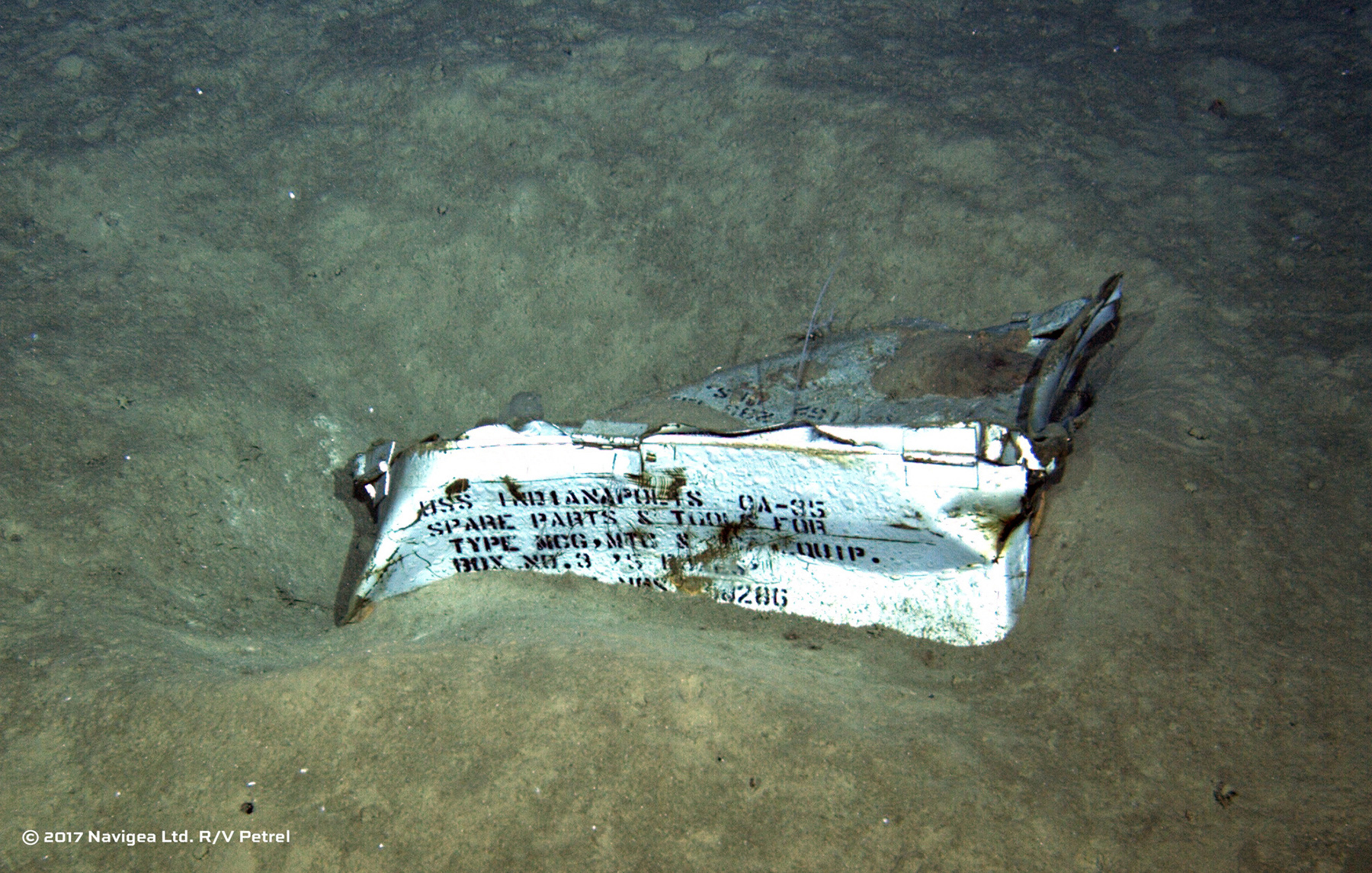 Wreckage of USS Indianapolis Discovered