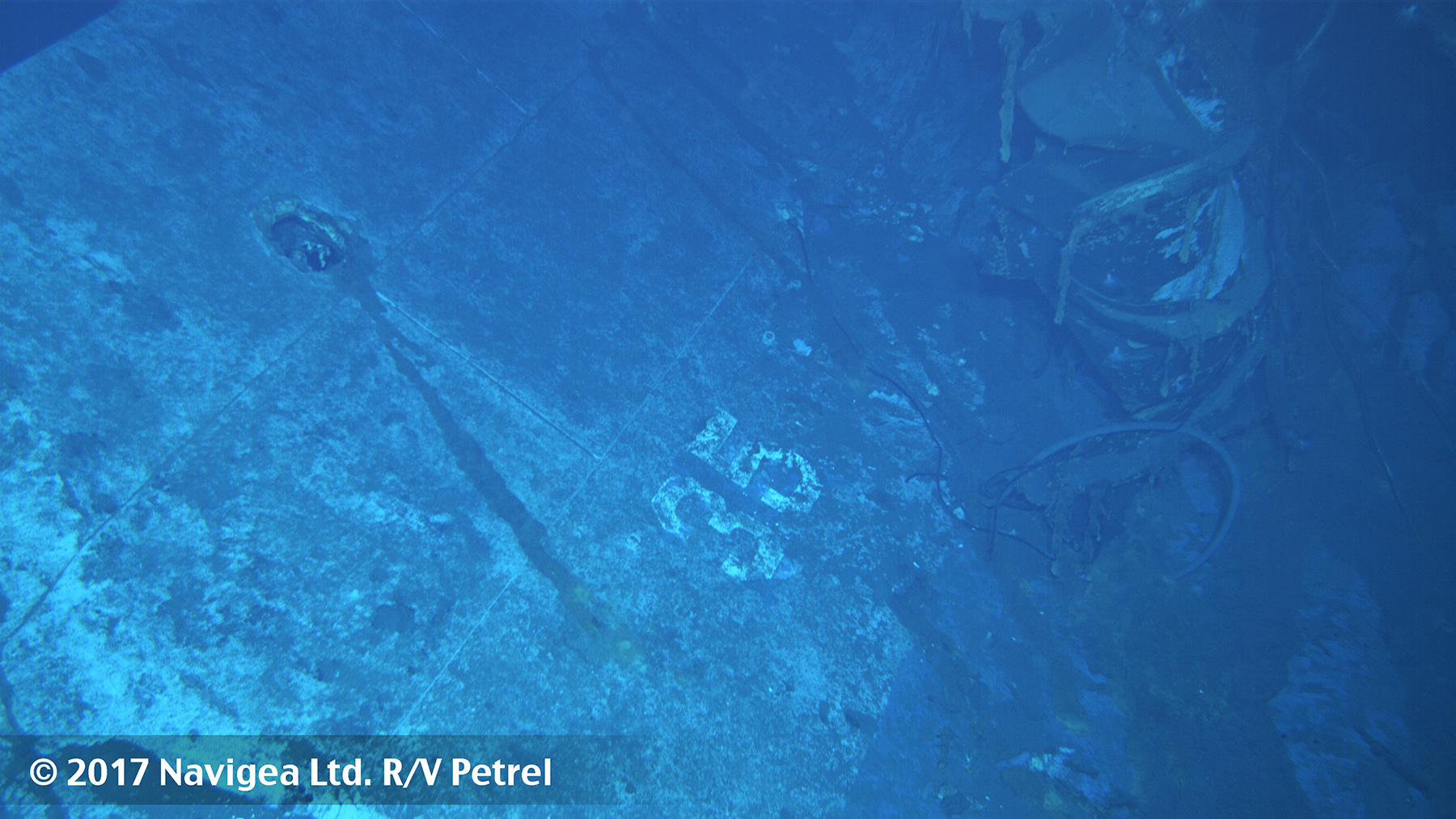 Wreckage of the USS Indianapolis Discovered