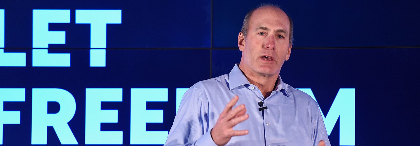 CEO of AT&T Entertainment Group John Stankey speaks onstage during AT&T's celebration of the Launch of DIRECTV NOW. AT&T is buying Time Warner.