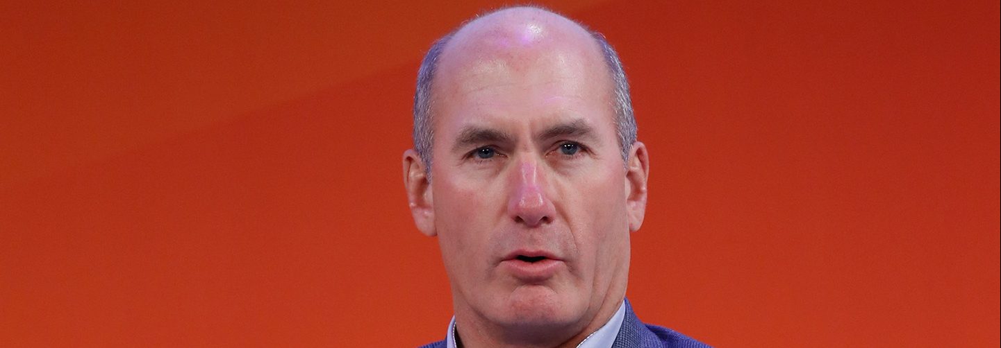 CEO, AT&T Entertainment Group AT&T John Stankey speaks at the MediaLink Presents: MASS-terclass: The New Age of Mass Personalization panel on the Times Center Stage during 2016 Advertising Week New York on September 28, 2016 in New York City.