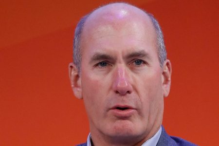 CEO, AT&T Entertainment Group AT&T John Stankey speaks at the MediaLink Presents: MASS-terclass: The New Age of Mass Personalization panel on the Times Center Stage during 2016 Advertising Week New York on September 28, 2016 in New York City.