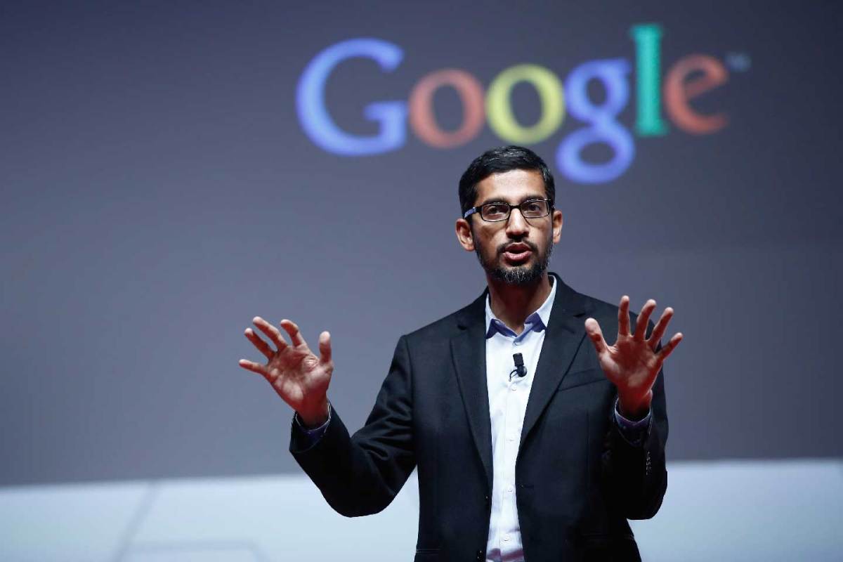 Sundar Pichai, Google CEO,