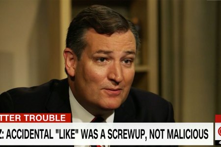 Ted Cruz talks to CNN about inappropriate tweet. (CNN)