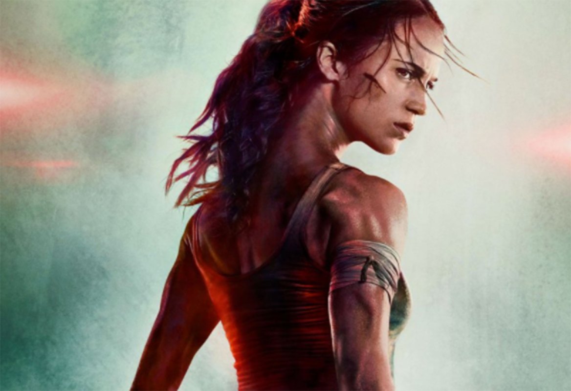 Alicia Vikander as Lara Croft in the new "Tomb Raider." (Twitter)